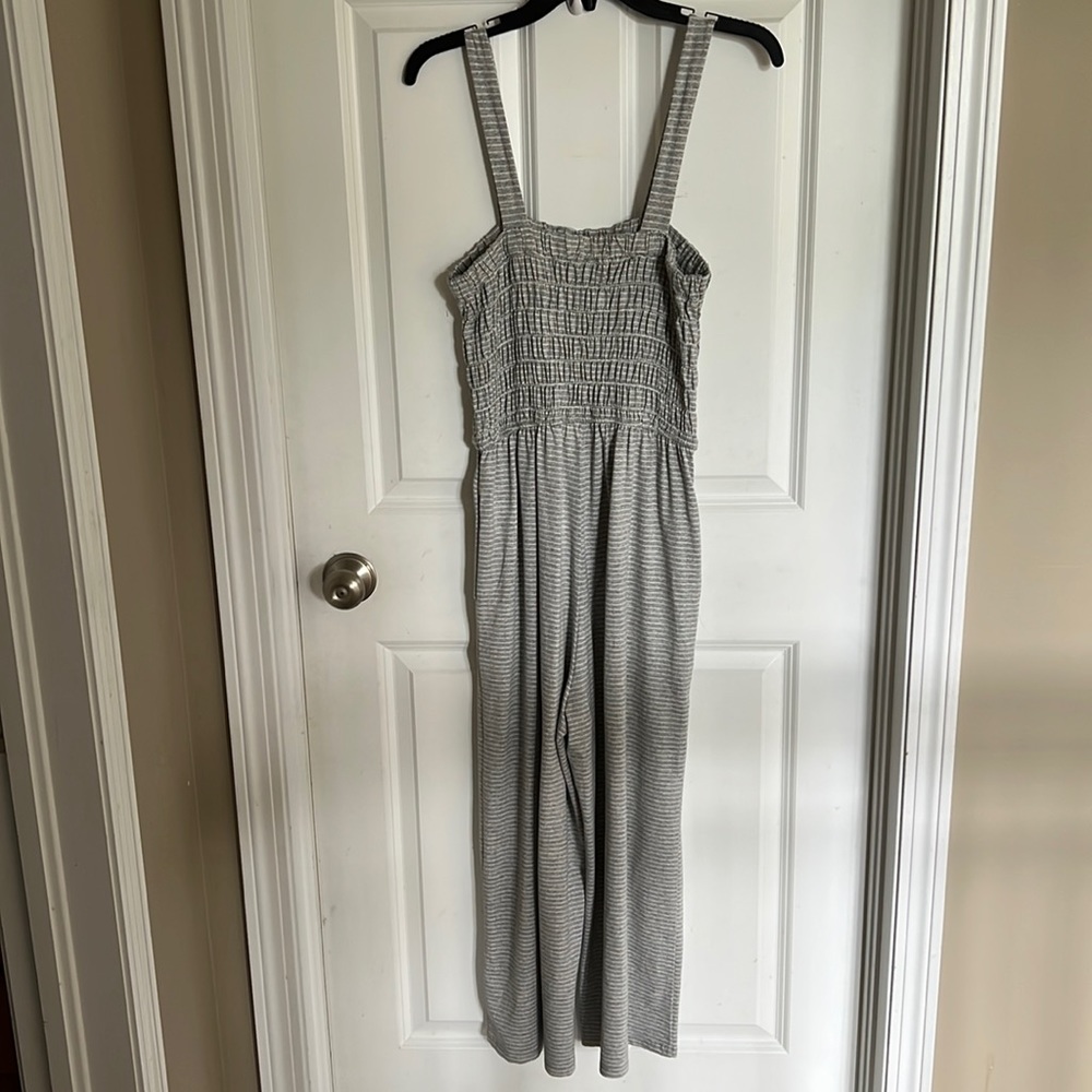 Striped Jumpsuit